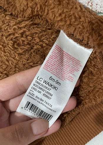 Kahverengi Kapüşonlu Erkek Çocuk Ceket - Görsel 2