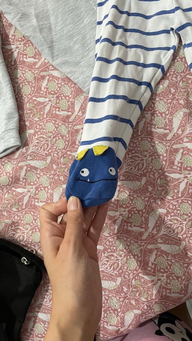 Gri Nakışlı Erkek Çocuk Rahat Kesim Pantolon - Görsel 2