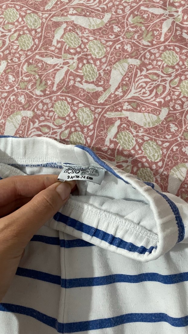 Gri Nakışlı Erkek Çocuk Rahat Kesim Pantolon - Görsel 3