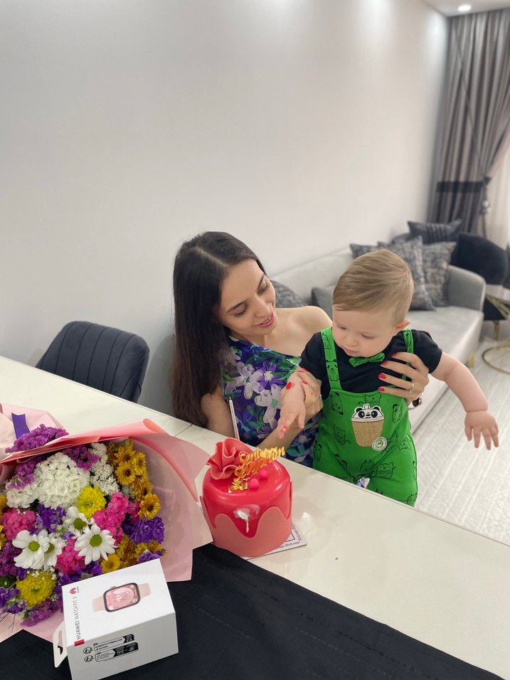 Yeşil Desenli Kısa Kollu Bebek Tulum - Görsel 3