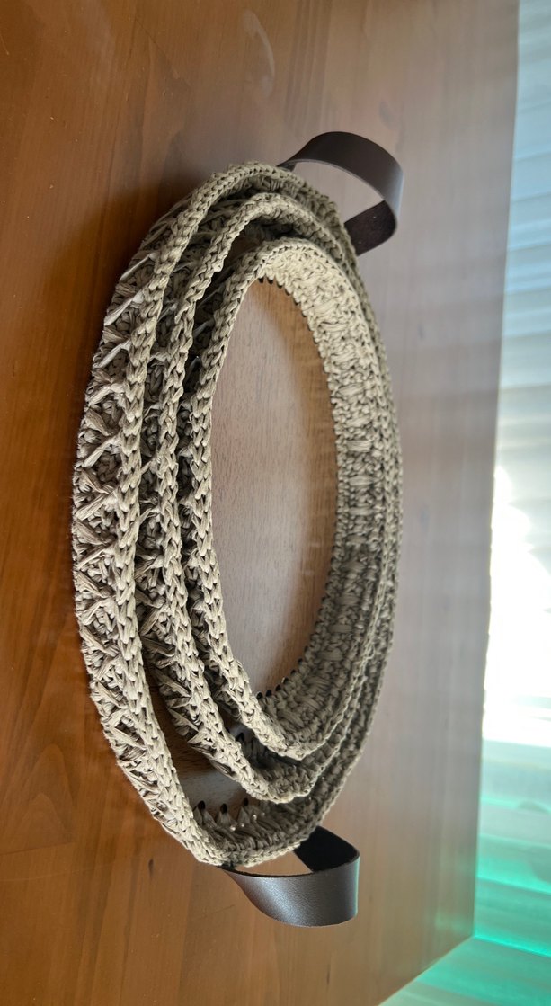 Bej Örgü Bohem Kadın Kemer - Görsel 4