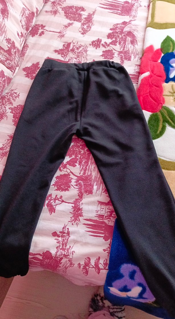 Kadın siyah Normcore Kumaş Pantolon - Görsel 2