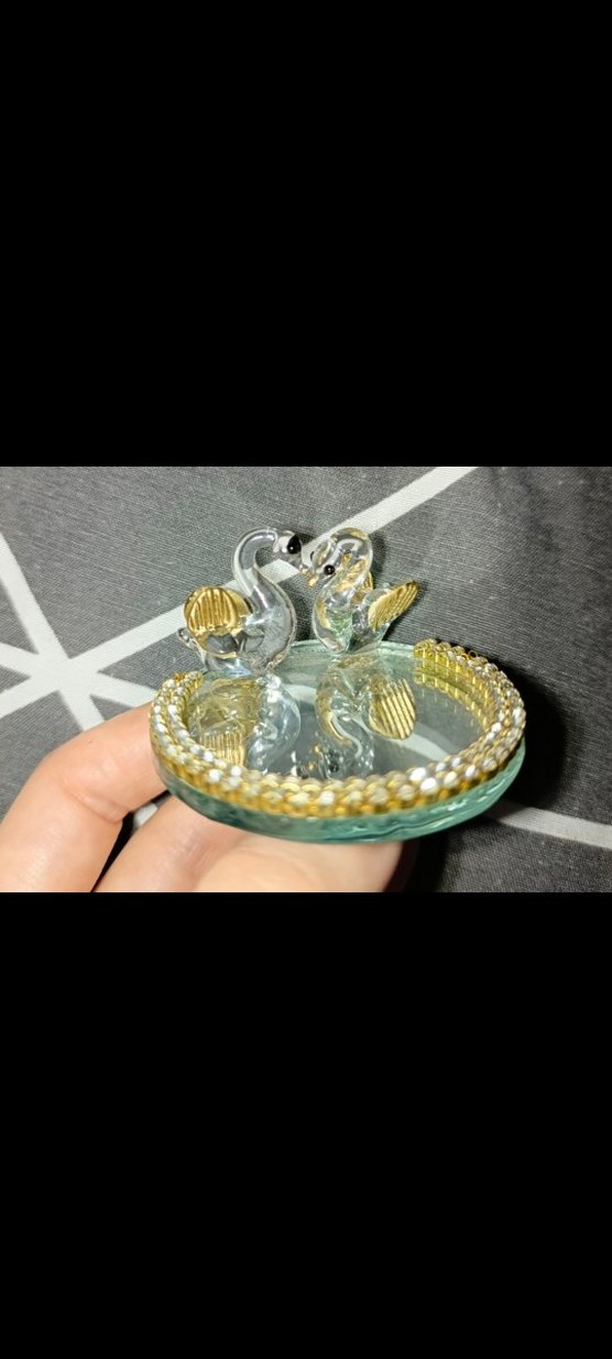 Vintage Altın Renkli Pullu Düğün Aksesuarları - Görsel 2