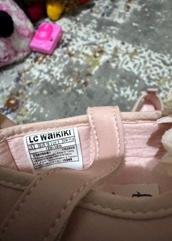 Pembe  Kız Çocuk Babet Ayakkabı - Görsel 3