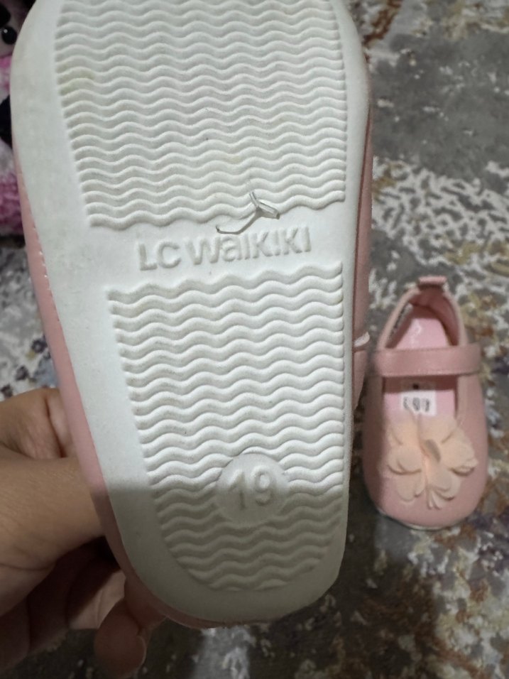 Pembe  Kız Çocuk Babet Ayakkabı - Görsel 4