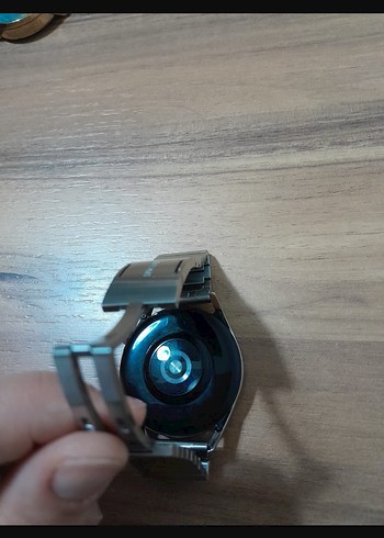 Huawei Gri Metal Kordonlu Mavi Akıllı Saat - Görsel 5