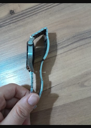 Huawei Gri Metal Kordonlu Mavi Akıllı Saat - Görsel 3