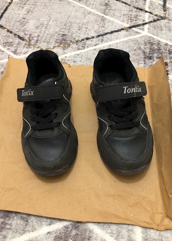 Tontix Erkek Çocuk Siyah Spor Ayakkabı