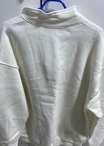 l Beden beyaz yakalı sweatshirt