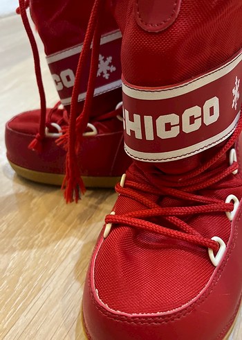 Kırmızı erkek kız  Botu Velcro Bağcıklı - Görsel 5