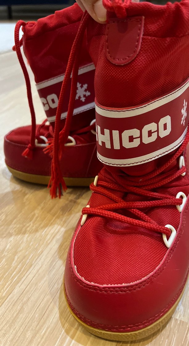 Kırmızı erkek kız  Botu Velcro Bağcıklı - Görsel 5