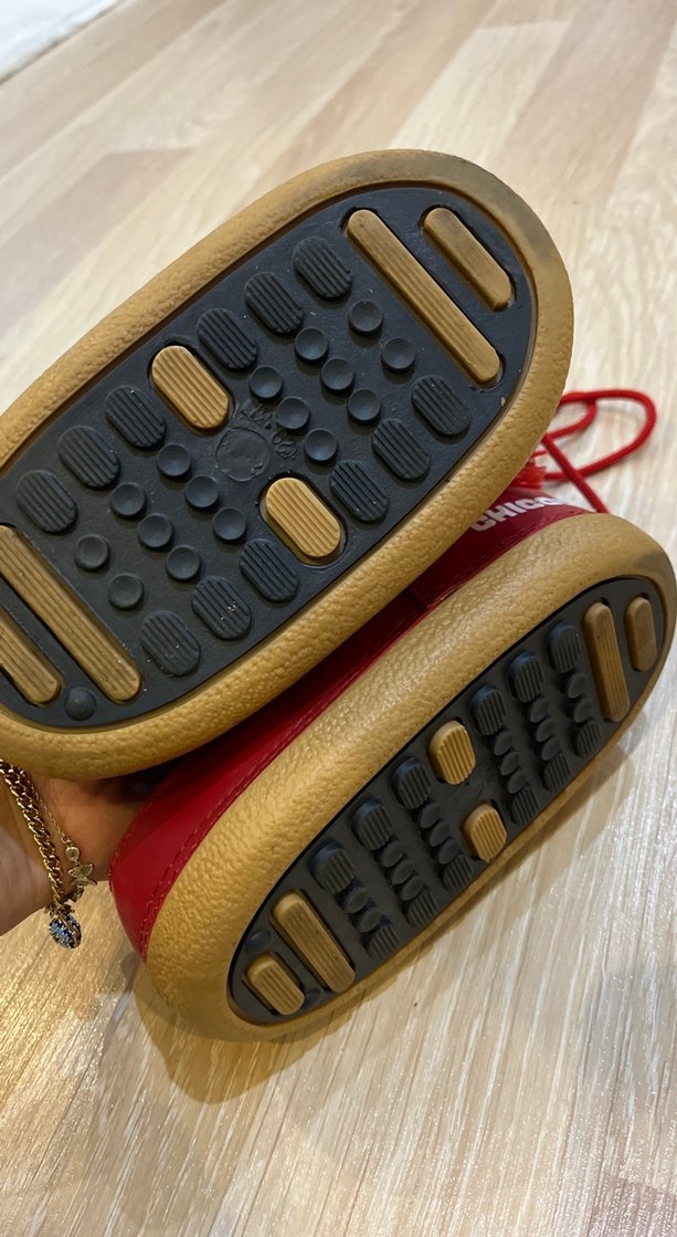 Kırmızı erkek kız  Botu Velcro Bağcıklı - Görsel 4