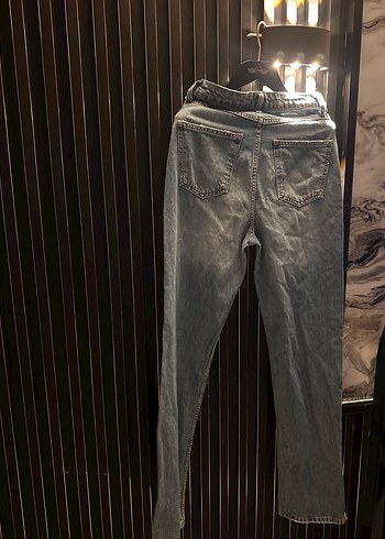 s Beden lacivert Renk Denim Regular Fit Uzun Kot Pantolon