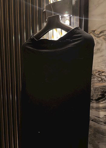 Yirtmaçlı Uzun Kadın Etek - Görsel 3