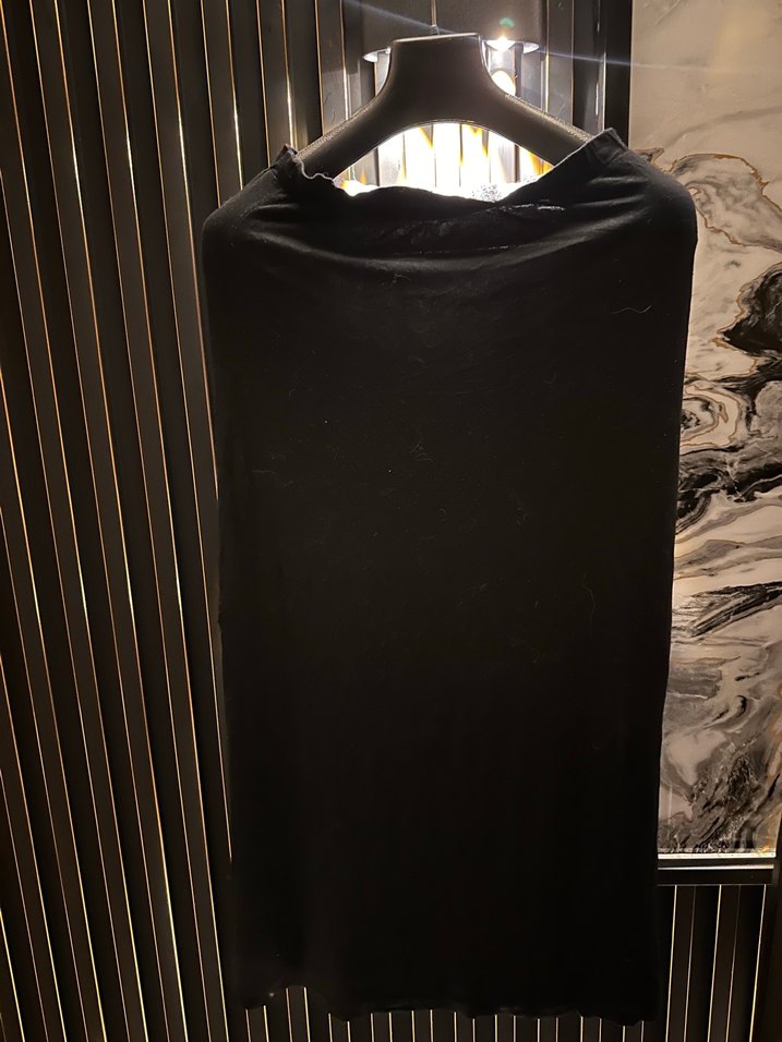 Yirtmaçlı Uzun Kadın Etek - Görsel 4