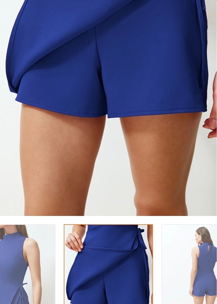 Şort etek elbise - Görsel 3