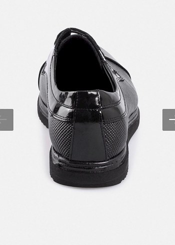 Siyah Rugan Yılan Desenli Erkek Klasik Ayakkabı - Görsel 3