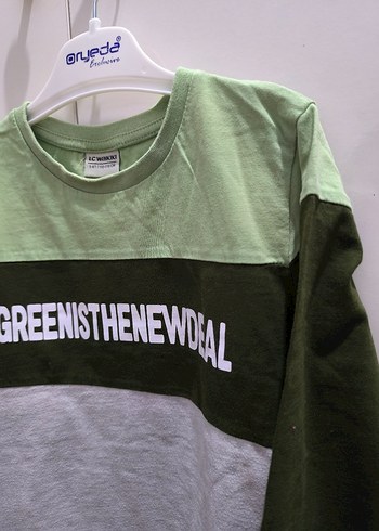 Erkek Çocuk Renk Bloklu Sweatshirt - Görsel 2