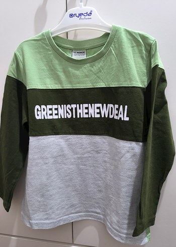 Erkek Çocuk Renk Bloklu Sweatshirt - Görsel 3