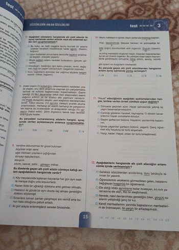  TYT Türkçe Soru Bankası