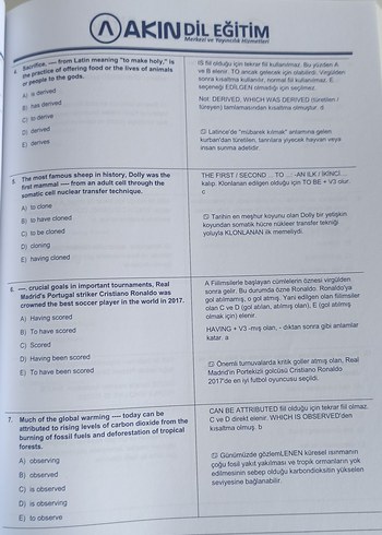 The Last Touch YDS & YÖKDİL & YKS-DİL Sınav Kitabı - Görsel 3