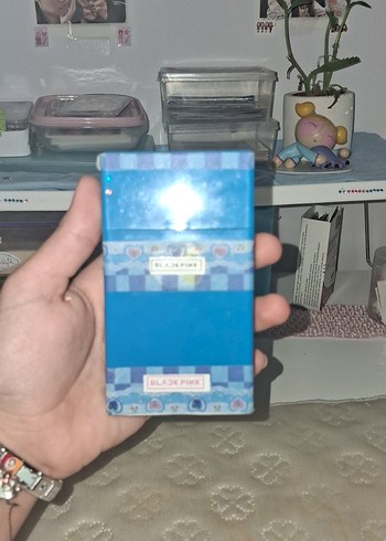 Koyu Mavi Baskılı Telefon Kılıfı