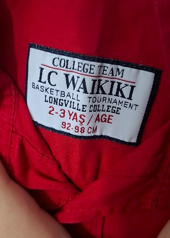 Erkek Çocuk Kısa Kollu Kırmızı Gömlek - Görsel 3