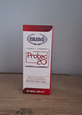 ERSAG Protec 20 Takviye Edici Gıda 200 ml