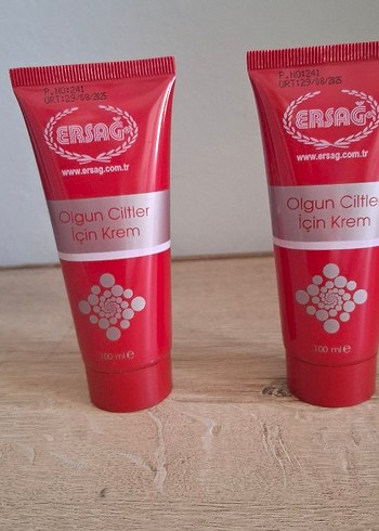 Ersag Olgun Ciltler İçin El Kremi 100 ml
