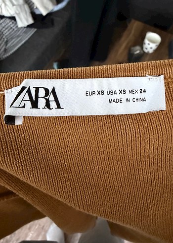 Fitilli Bej Kadın Uzun Kollu Kazak - Görsel 3