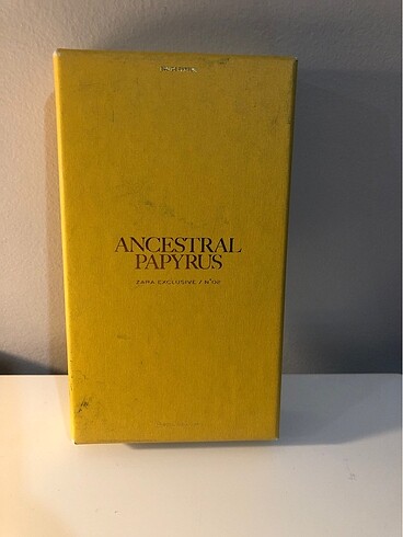 Zara ancestrial papyrus