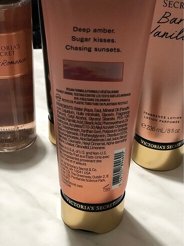 Victoria s Secret Victoria?s secret amber romance vücut losyonu