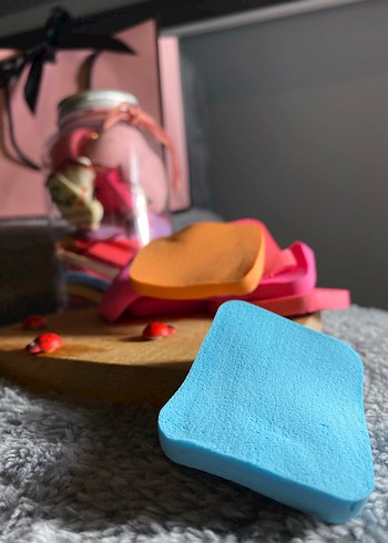 Renkli Pembe Makyaj Süngeri Seti - Görsel 5