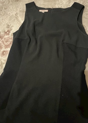 Siyah V Yaka Kolsuz Uzun Elbise