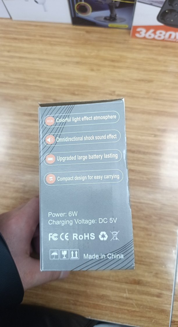 Beyaz Renkli Bluetooth Karaoke Hoparlör - Görsel 4