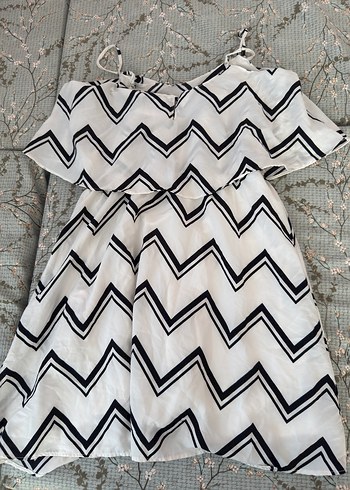 Zebra Desenli Bohem Straplez - Görsel 2