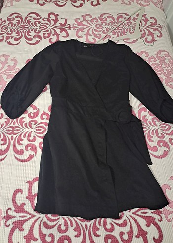 Siyah Süet Kemerli Tulum - Görsel 4