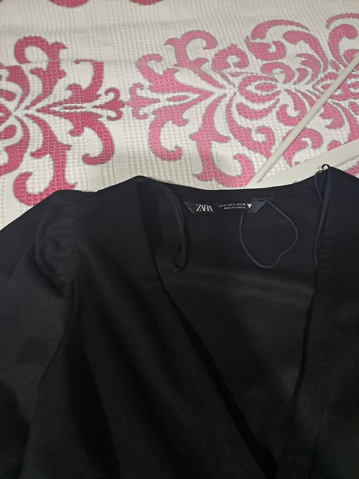 Siyah Süet Kemerli Tulum - Görsel 5