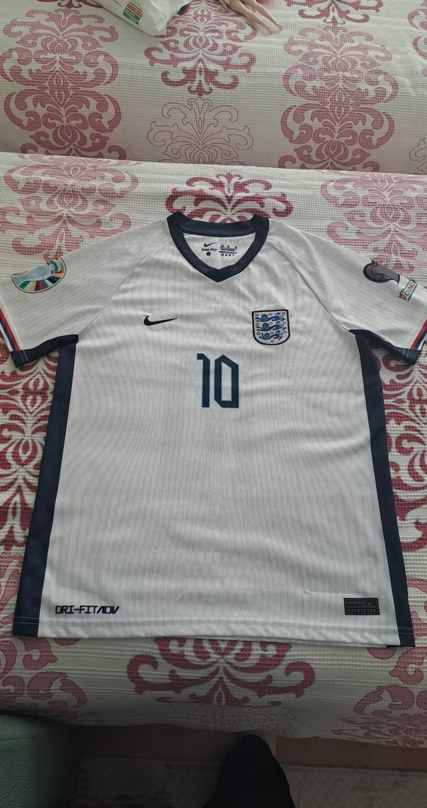 Beyaz Bellingham Baskılı Spor Tişört - Görsel 2