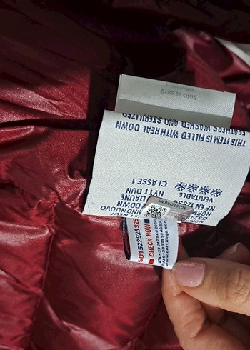 Bordo Kadın Mont - Görsel 4