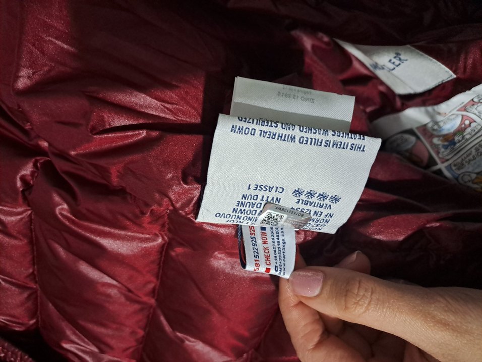 Bordo Kadın Mont - Görsel 4