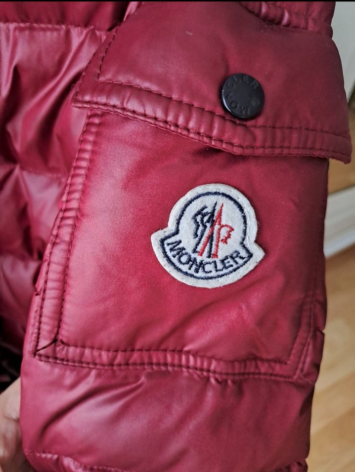 Bordo Kadın Mont - Görsel 2