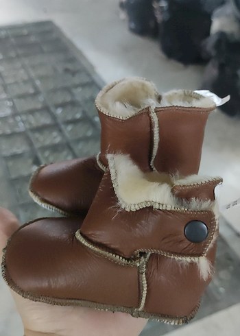Hakiki Kuzu Deri Bebek Patik İMALAT FİYATINA - Görsel 9