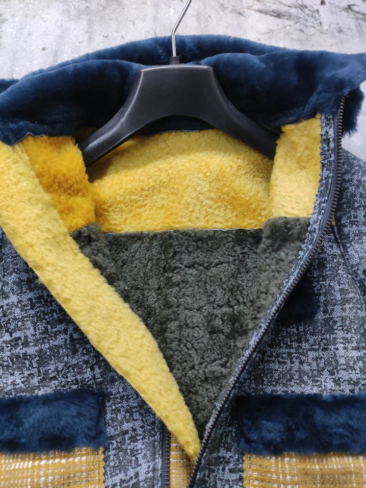 %100 Hakiki Kuzu Deri İçi Kürklü Çocuk Montu İMALAT FİYATINA - Görsel 4