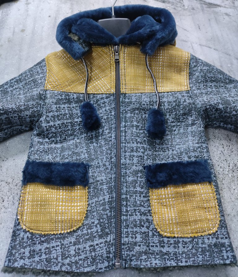 %100 Hakiki Kuzu Deri İçi Kürklü Çocuk Montu İMALAT FİYATINA - Görsel 5