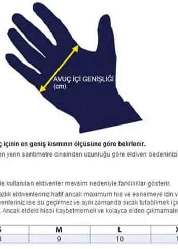 Hakiki Kuzu Derisi İçi Kürklü Eldiven - Görsel 3