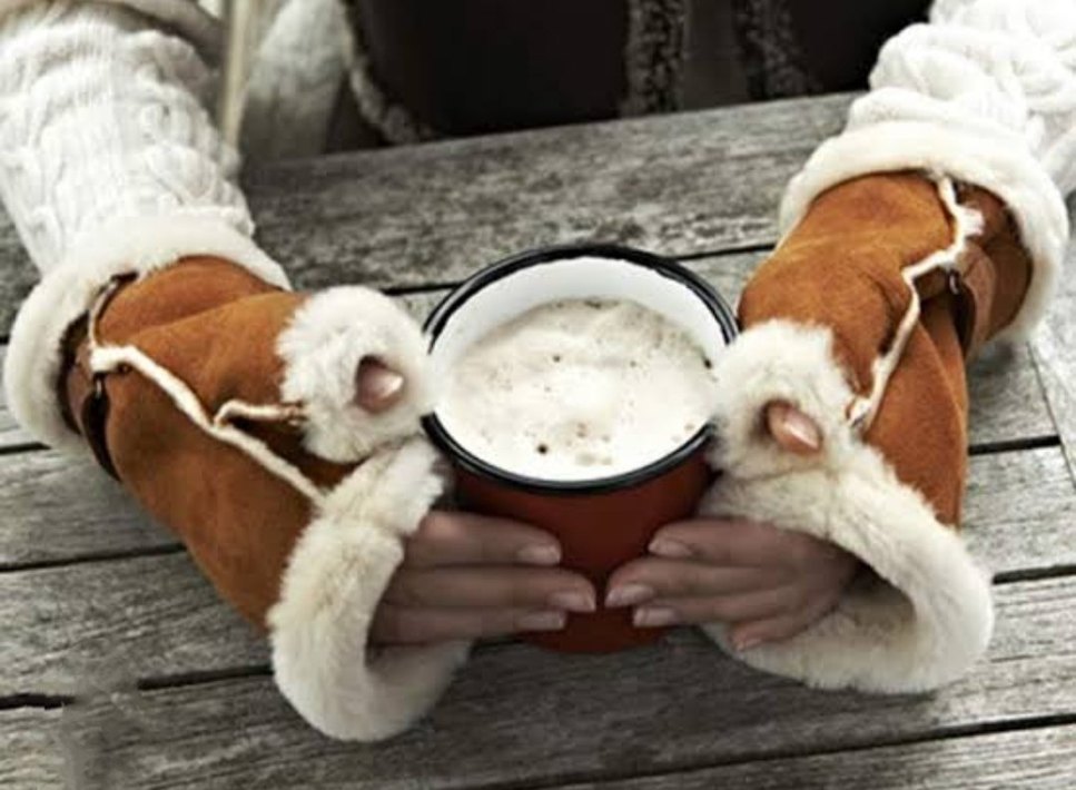 Hakiki Nubuk Kürklü Yarım Eldiven - Görsel 3