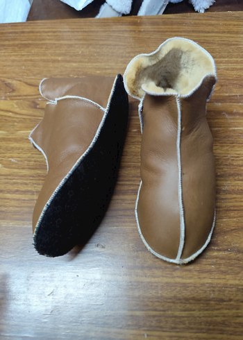 Hakiki Kuzu Deri Patik-Unisex üründür - Görsel 2