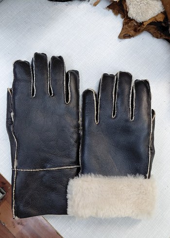 Hakiki Kuzu Deri Eldiven-Unisex - Görsel 4