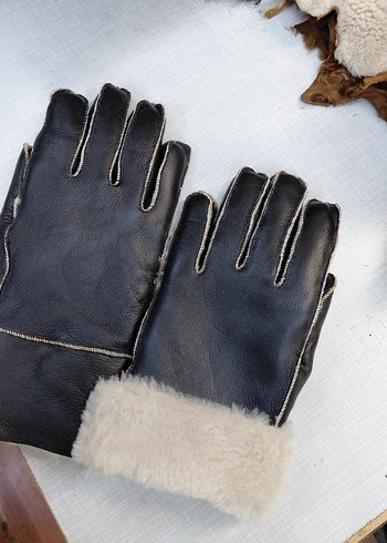 Hakiki Kuzu Deri Eldiven-Unisex - Görsel 3